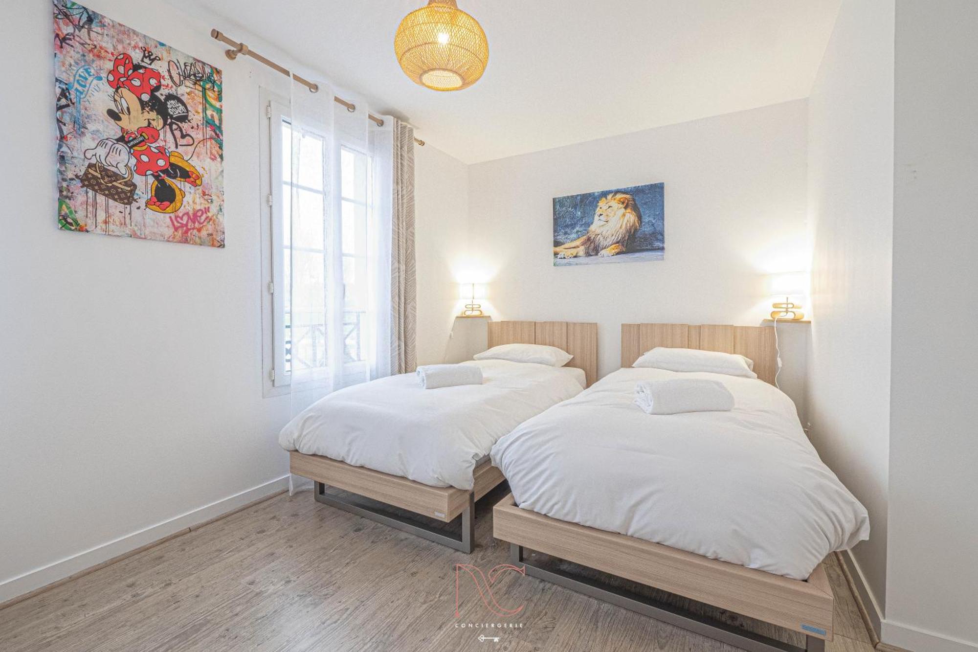 *Disneyland-Paris* 7Pers, Wifi, Parking Bailly-Romainvilliers Exterior foto