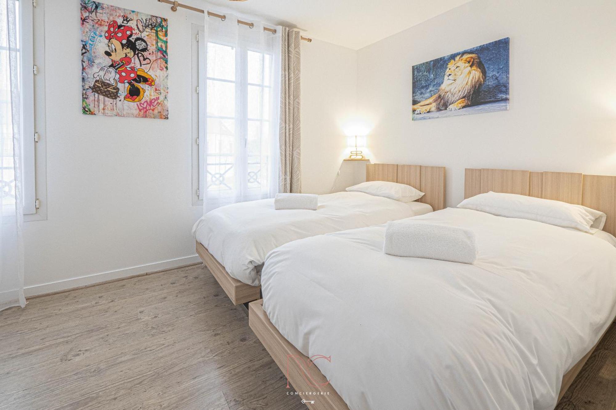 *Disneyland-Paris* 7Pers, Wifi, Parking Bailly-Romainvilliers Exterior foto